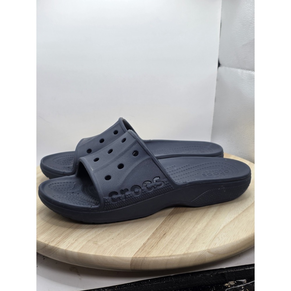 Womens Size 10 - Crocs Baya II Blue‎ Slide Sandals Flip flops Summer